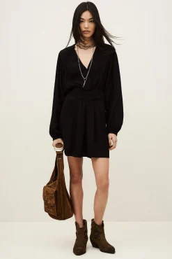 ALANA robe courte cache-coeur