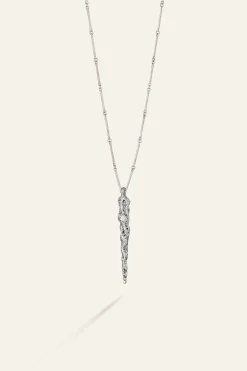 ANGELA collier long zircon
