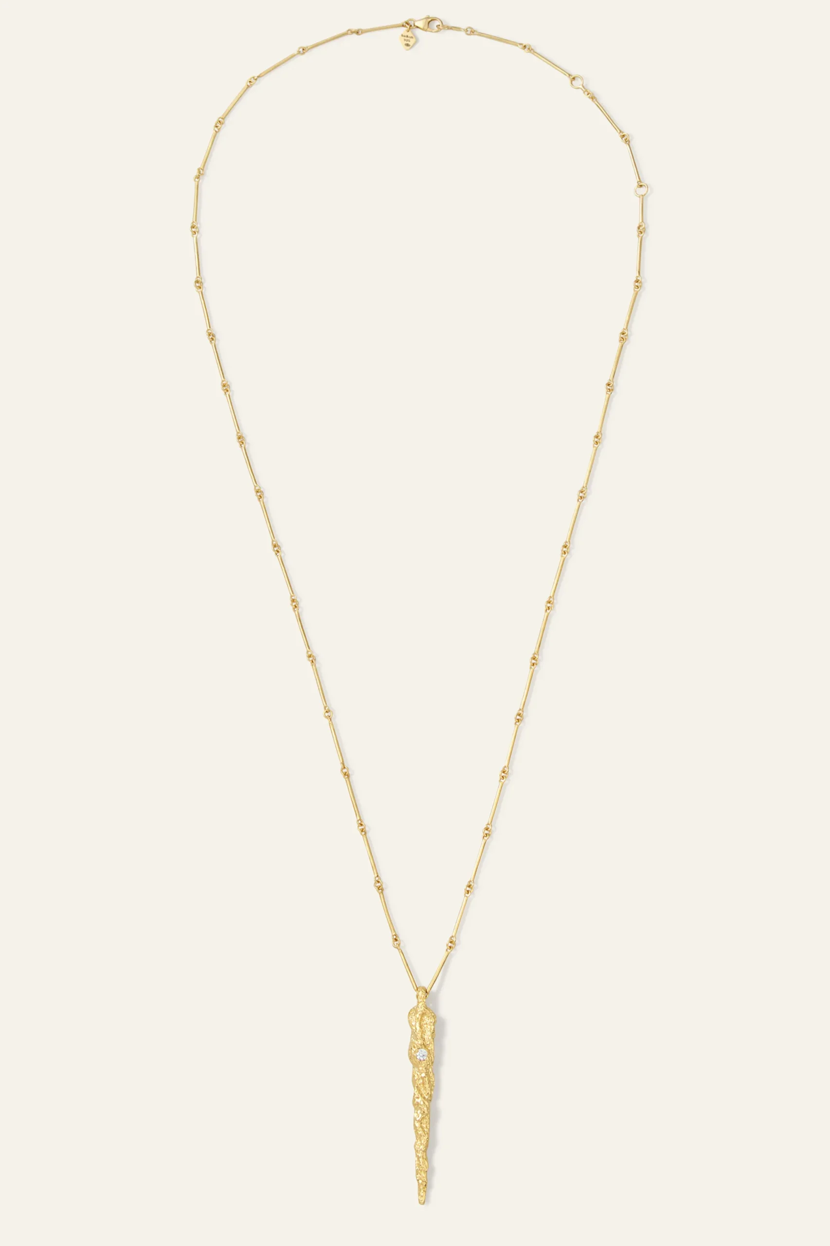 ANGELA collier long zircon