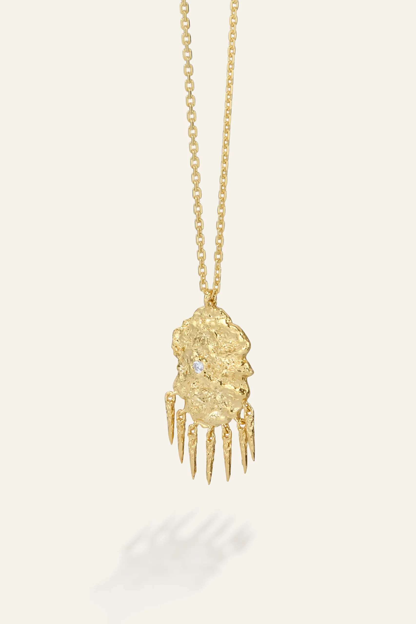ANOUCHKA collier pendentif zircon