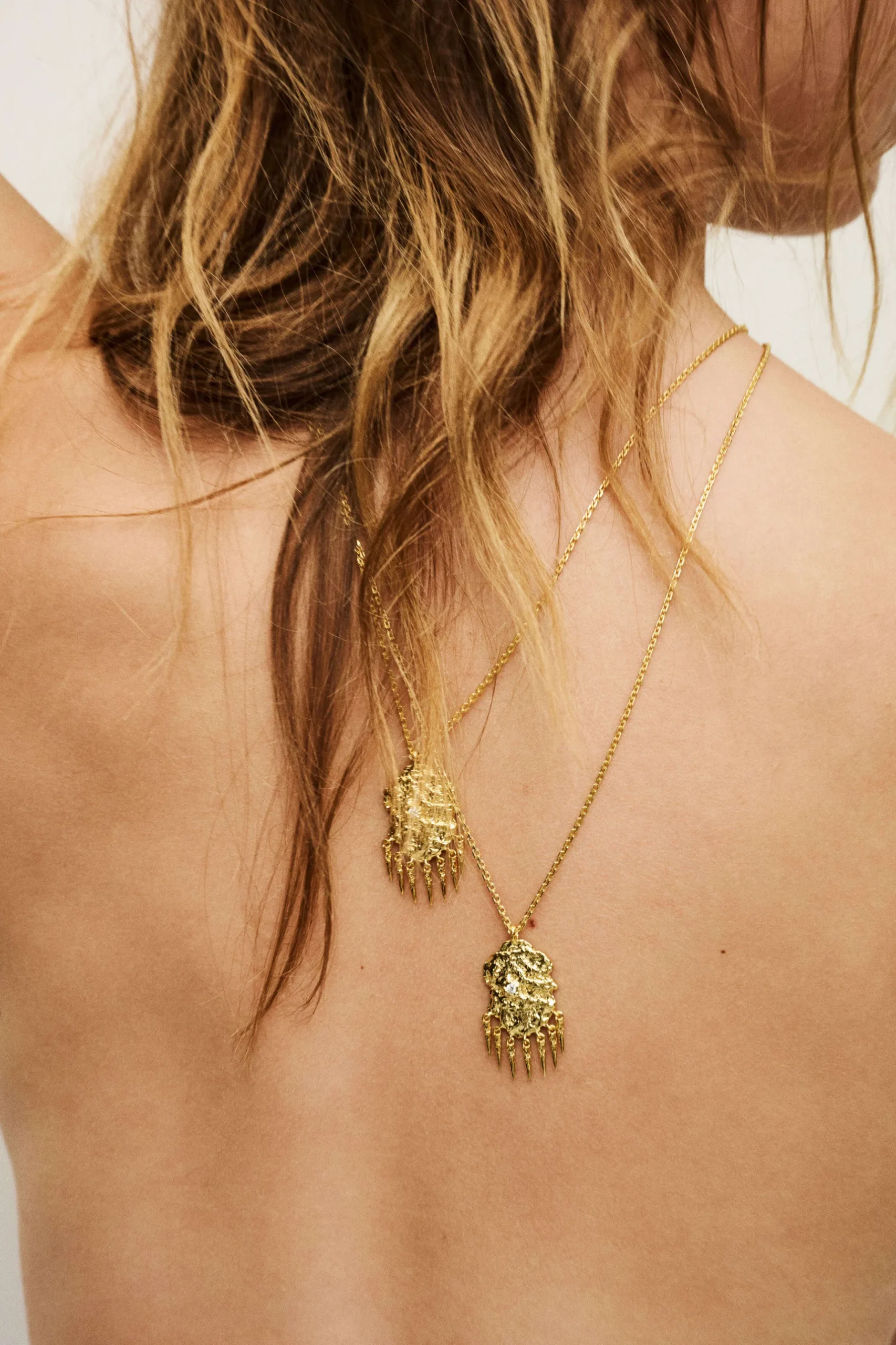 ANOUCHKA collier pendentif zircon
