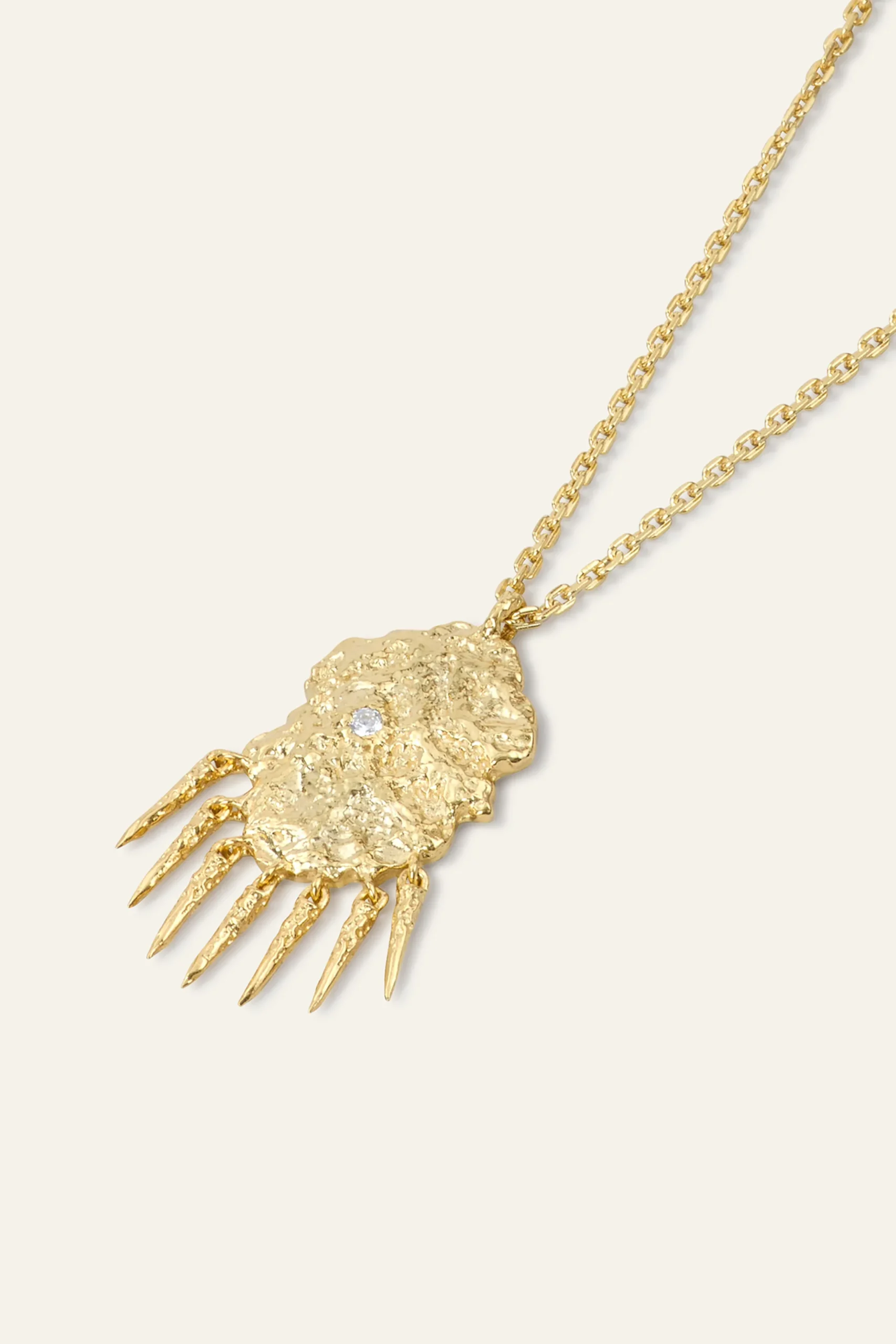 ANOUCHKA collier pendentif zircon