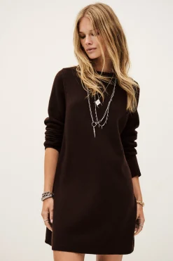 ATES robe pull maille