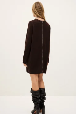ATES robe pull maille