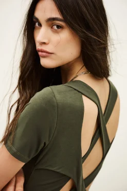 AURA robe courte imprimée