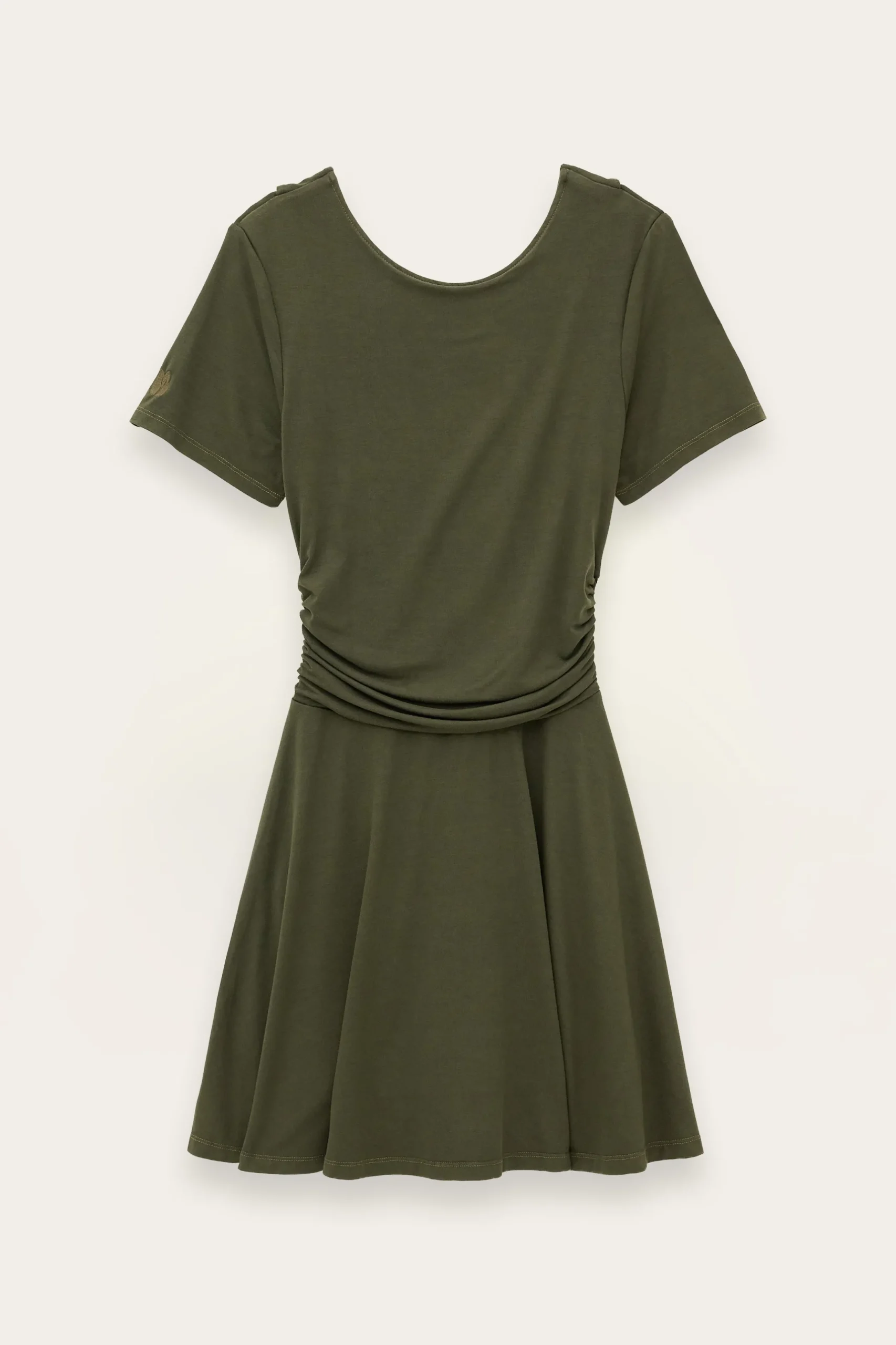 AURA robe courte imprimée