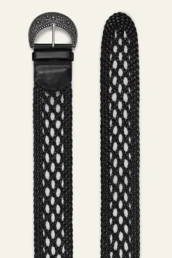 BALMY ceinture cuir tressée