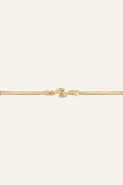 BEDUSA ceinture maille métal