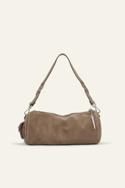 BENI sac baguette daim