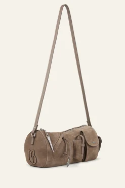BENI sac baguette daim