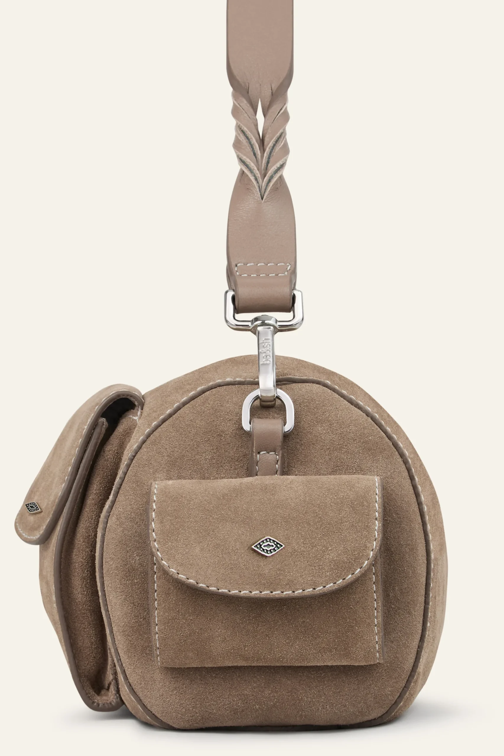 BENI sac baguette daim