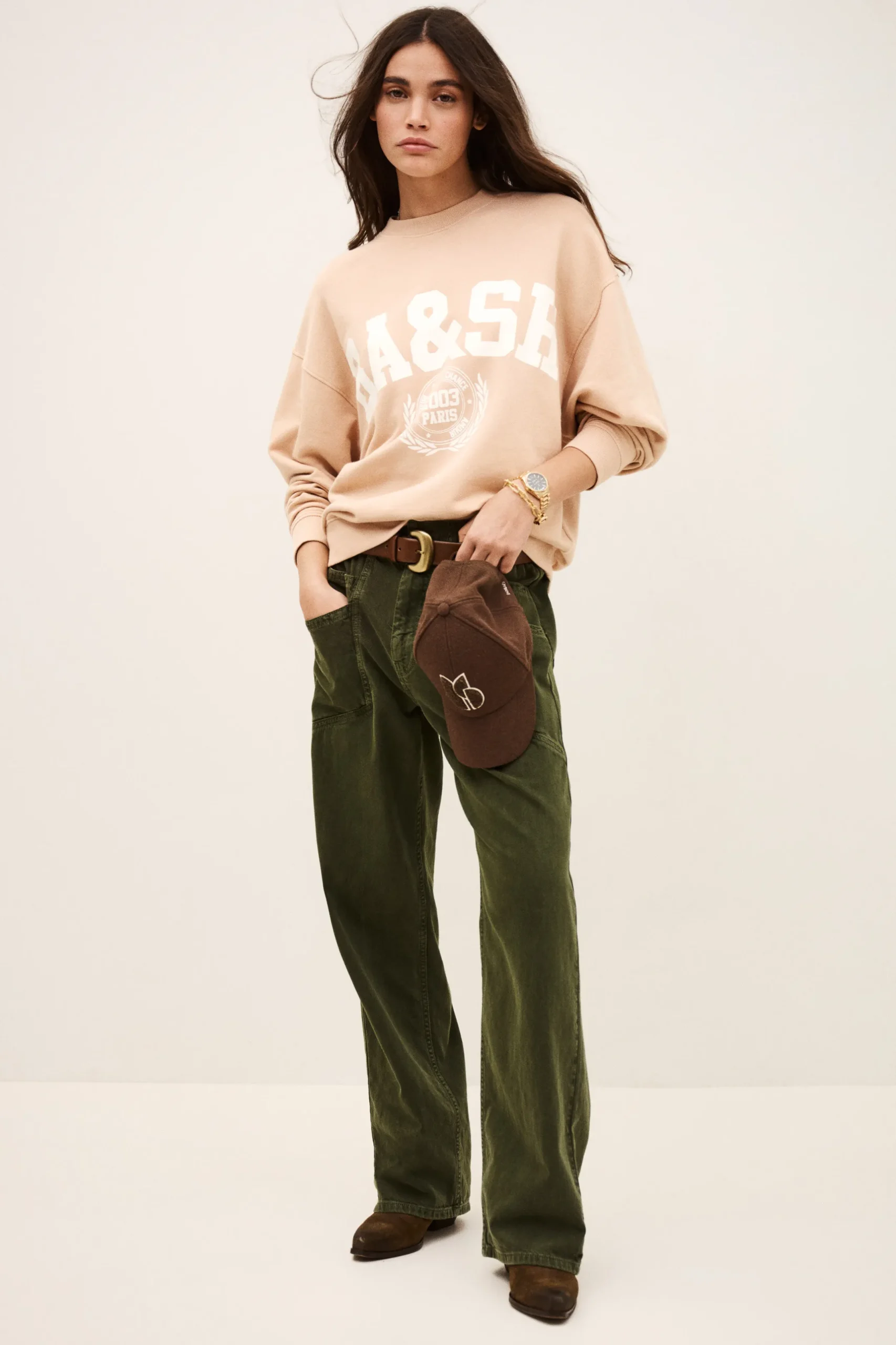 BENJAMIN sweatshirt coton imprimé