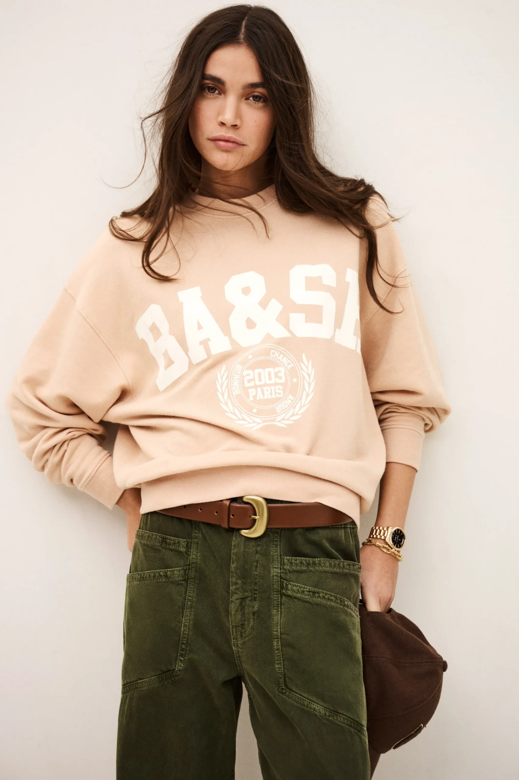 BENJAMIN sweatshirt coton imprimé