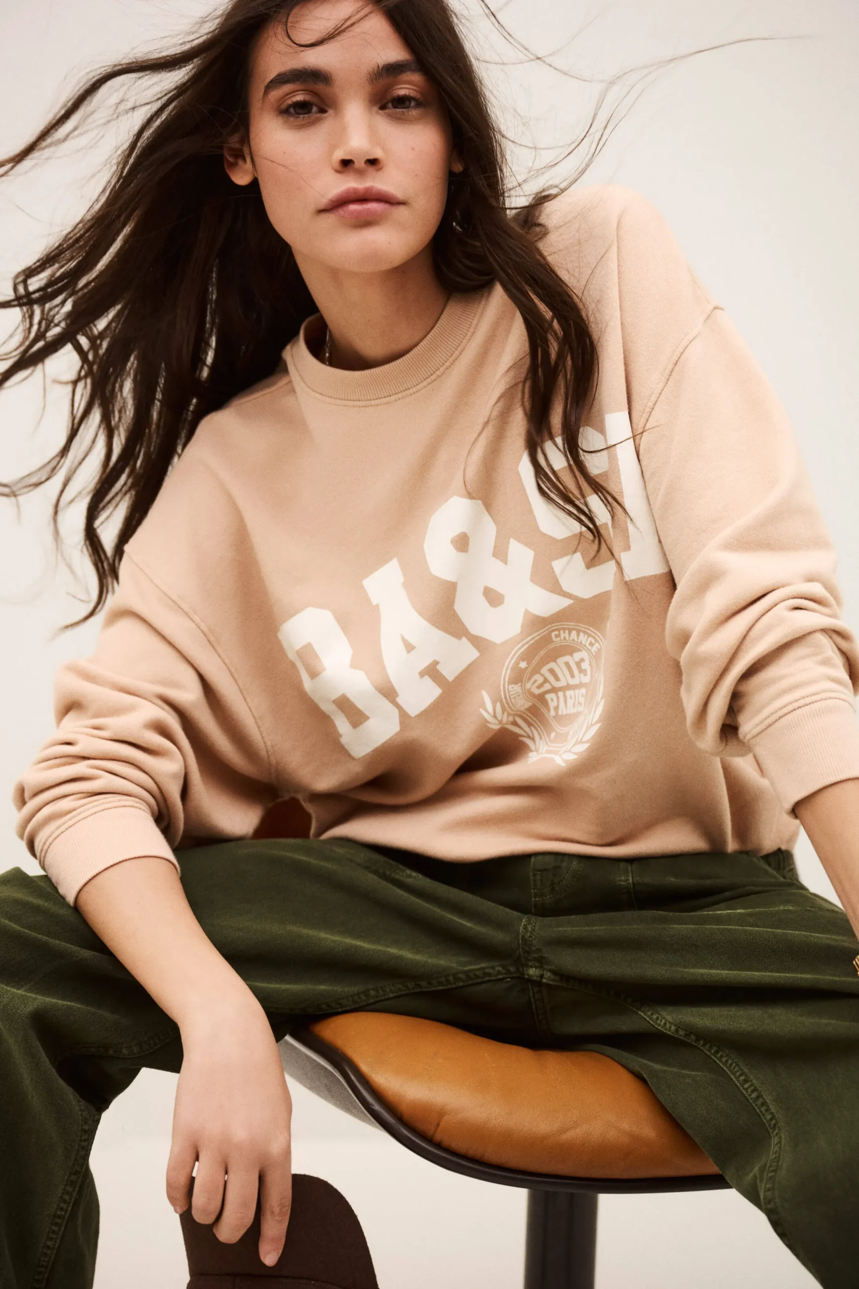 BENJAMIN sweatshirt coton imprimé