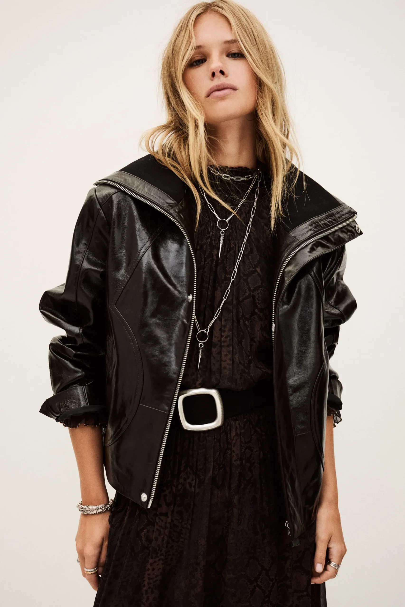 BERNIE blouson en cuir