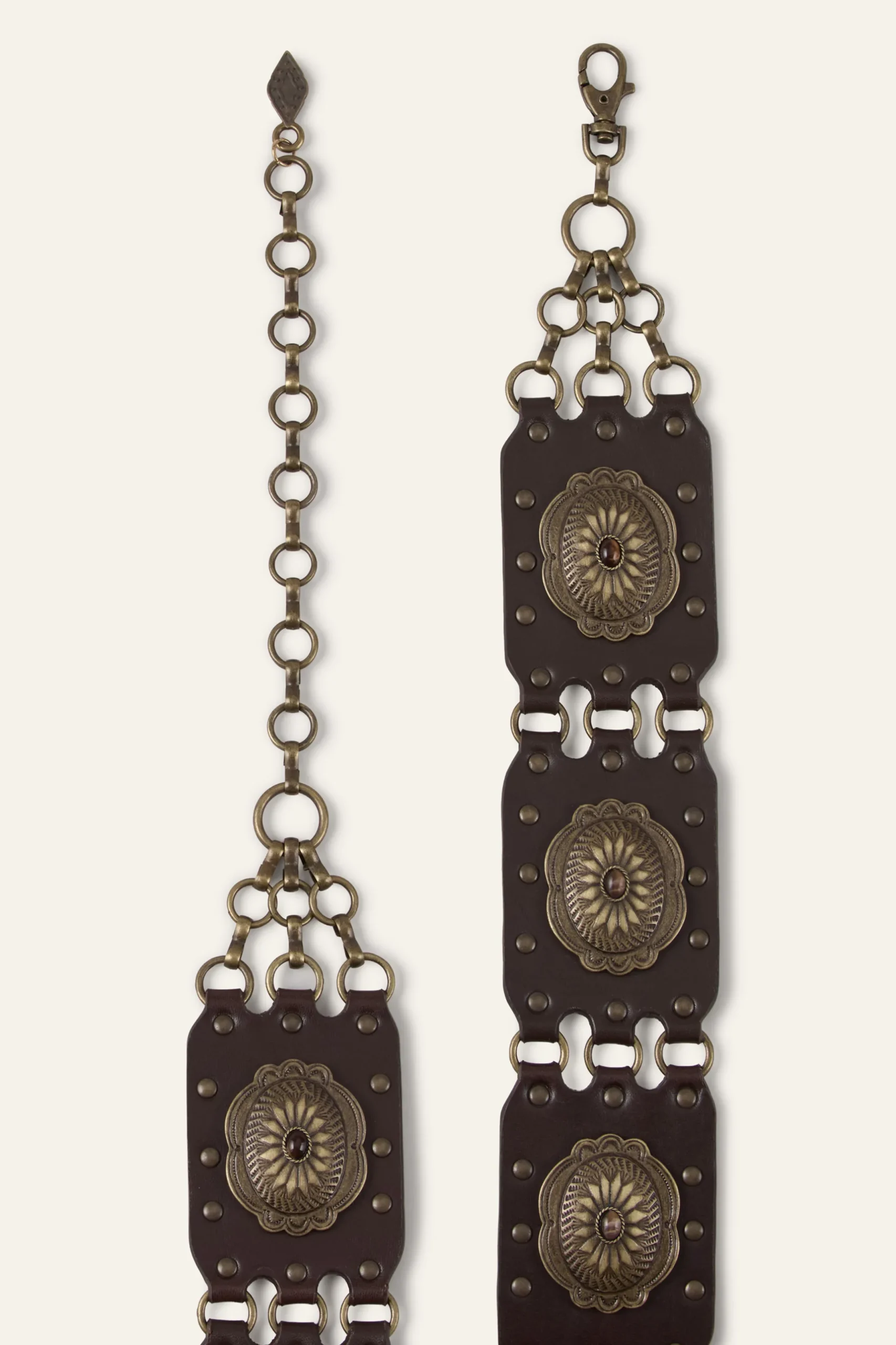 BESTY ceinture cuir western