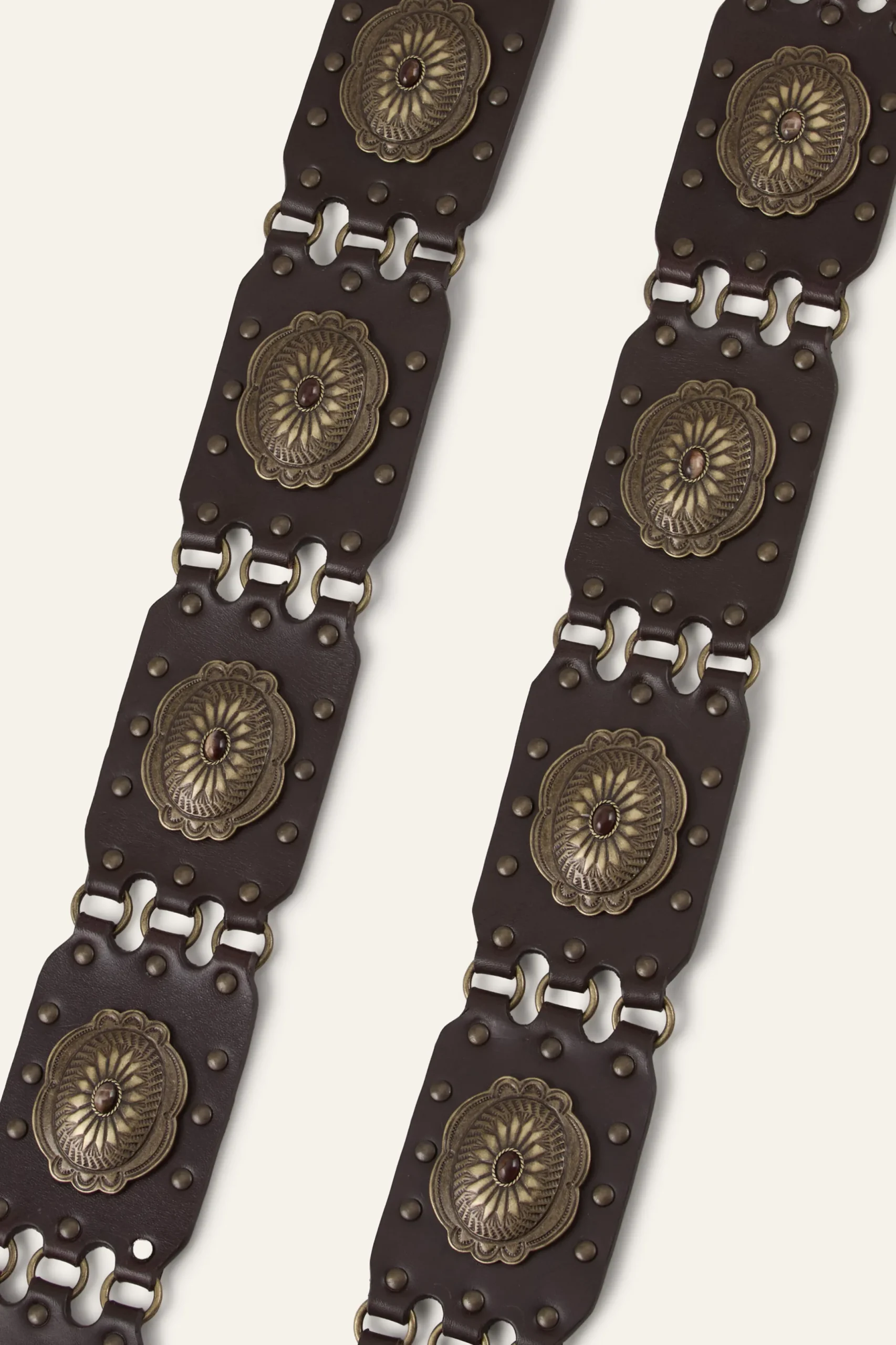 BESTY ceinture cuir western