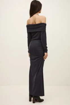 BETTINA robe midi épaules