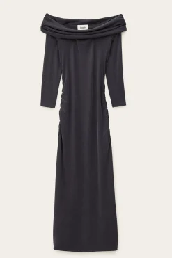 BETTINA robe midi épaules