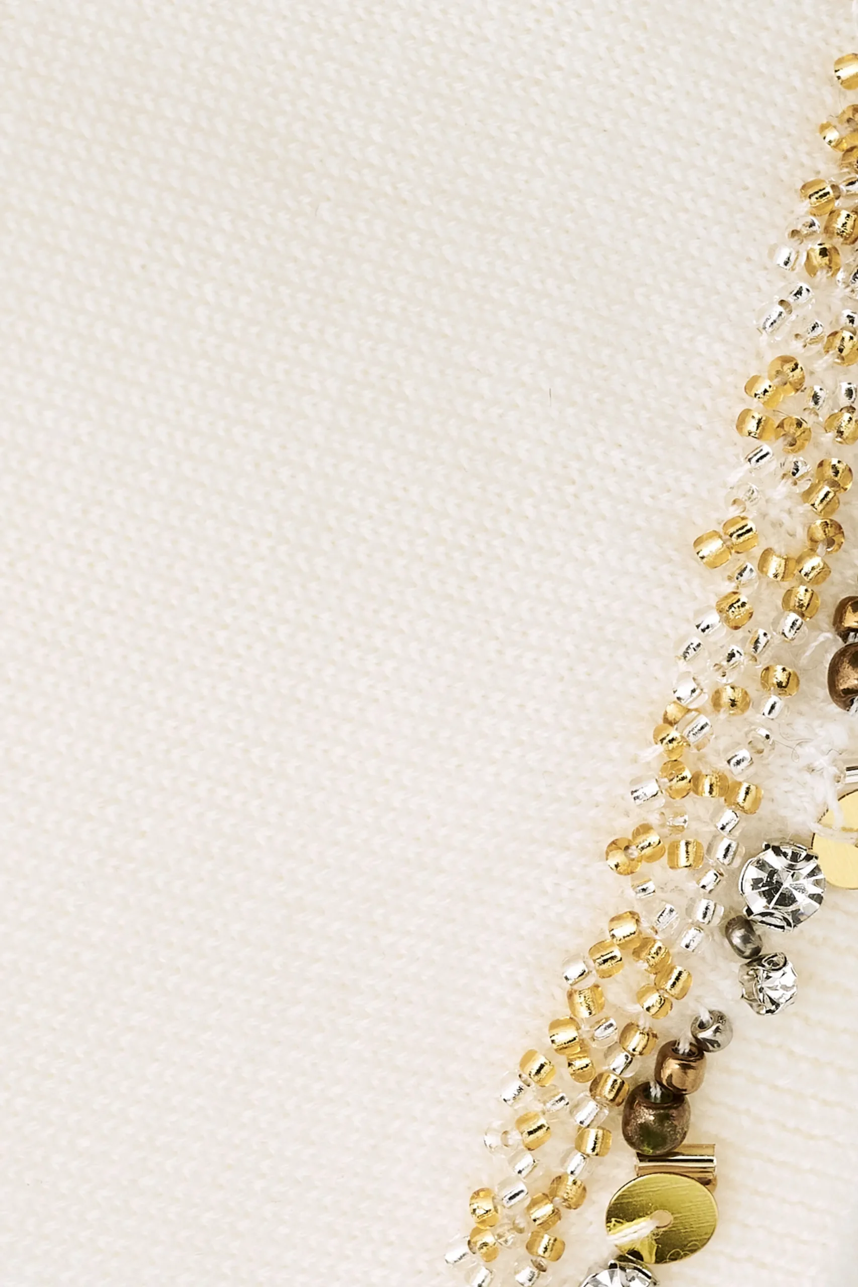 BIJOT gilet brodé sequins