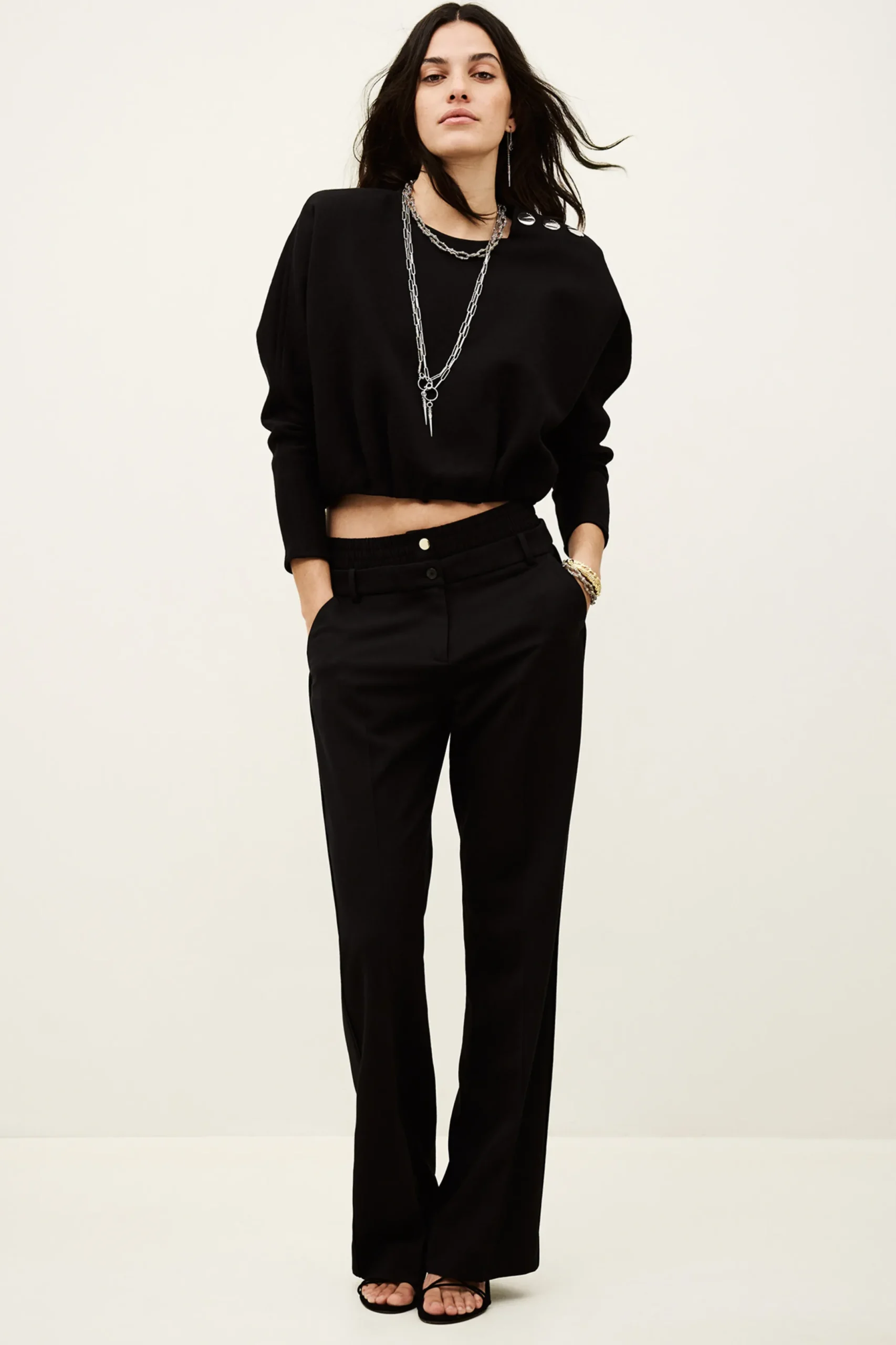 BRANNY top bouffant kimono