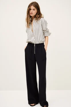 CARLOS pantalon tailleur large