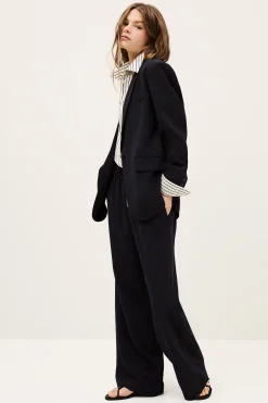 CARLOS pantalon tailleur large