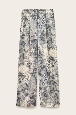 CARRINA pantalon loose imprimé