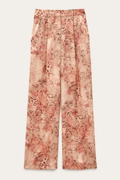 CARRINA pantalon loose imprimé