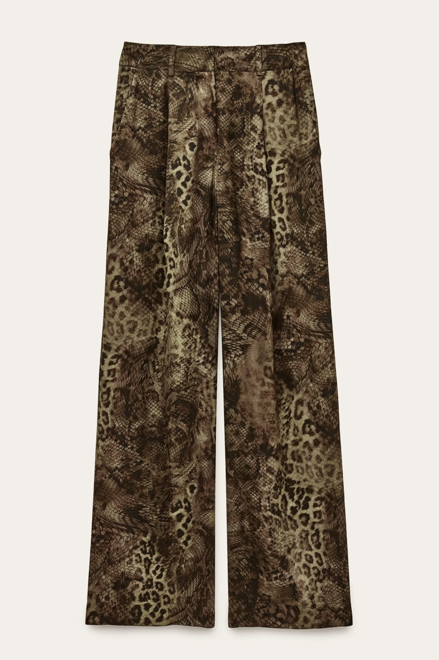 CARRINA pantalon loose imprimé