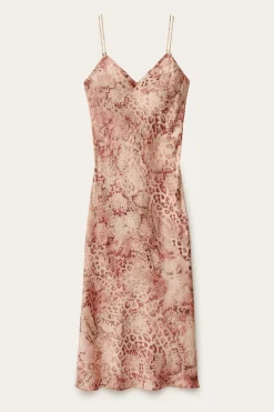CATELINA robe midi bretelles