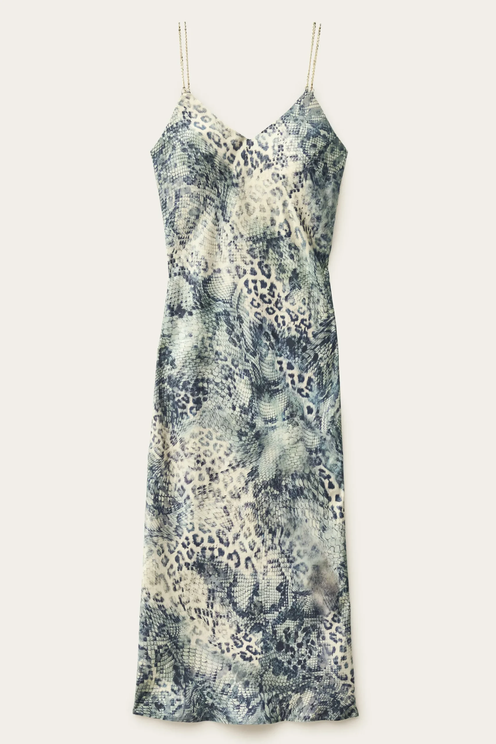 CATELINA robe midi bretelles