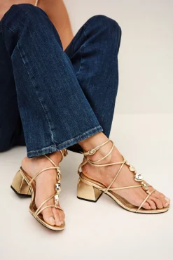 CAYA sandales talons cuir