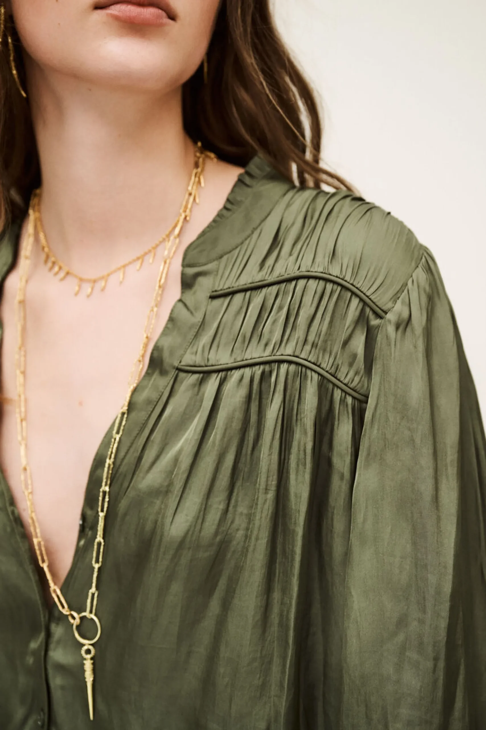 CESSIA chemise manches longues