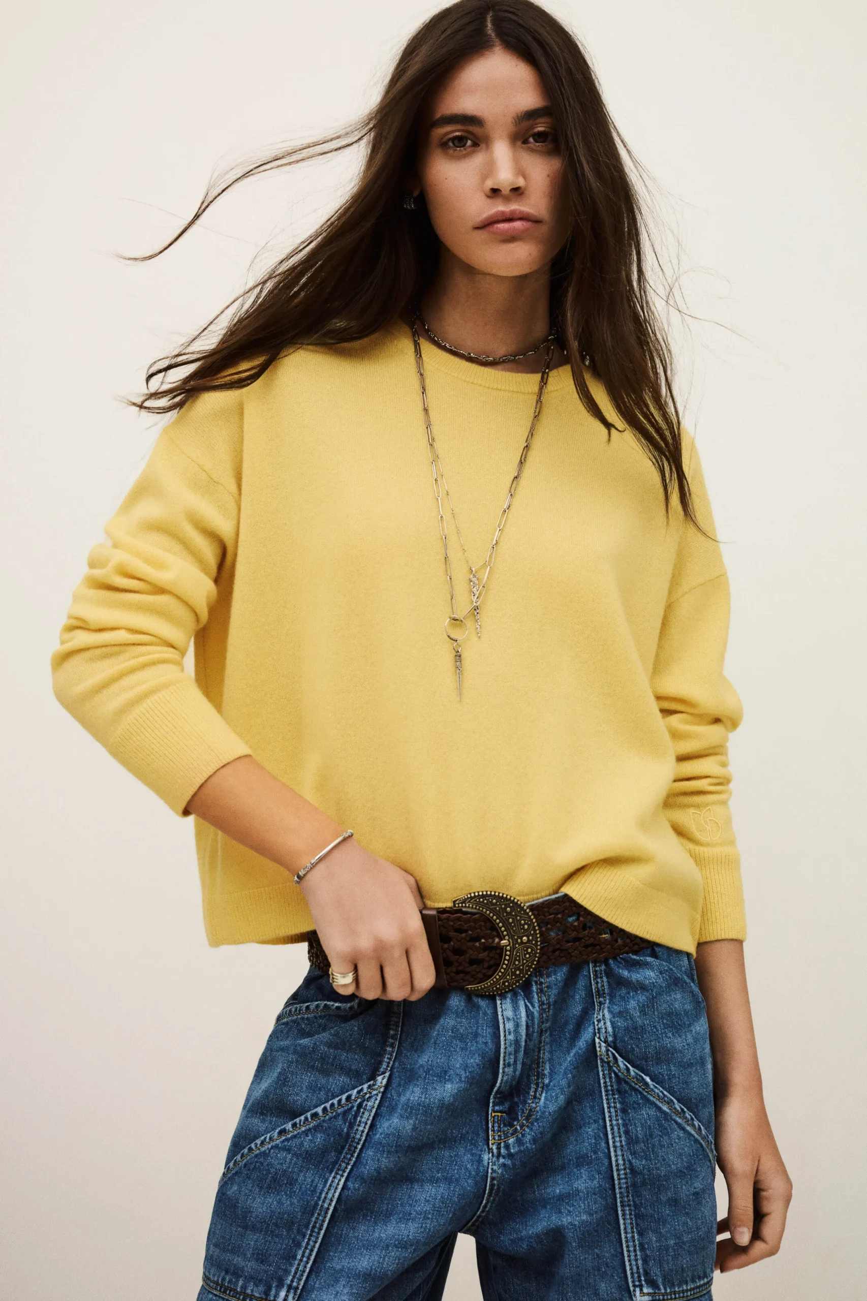 CHAYA pull cachemire boîte
