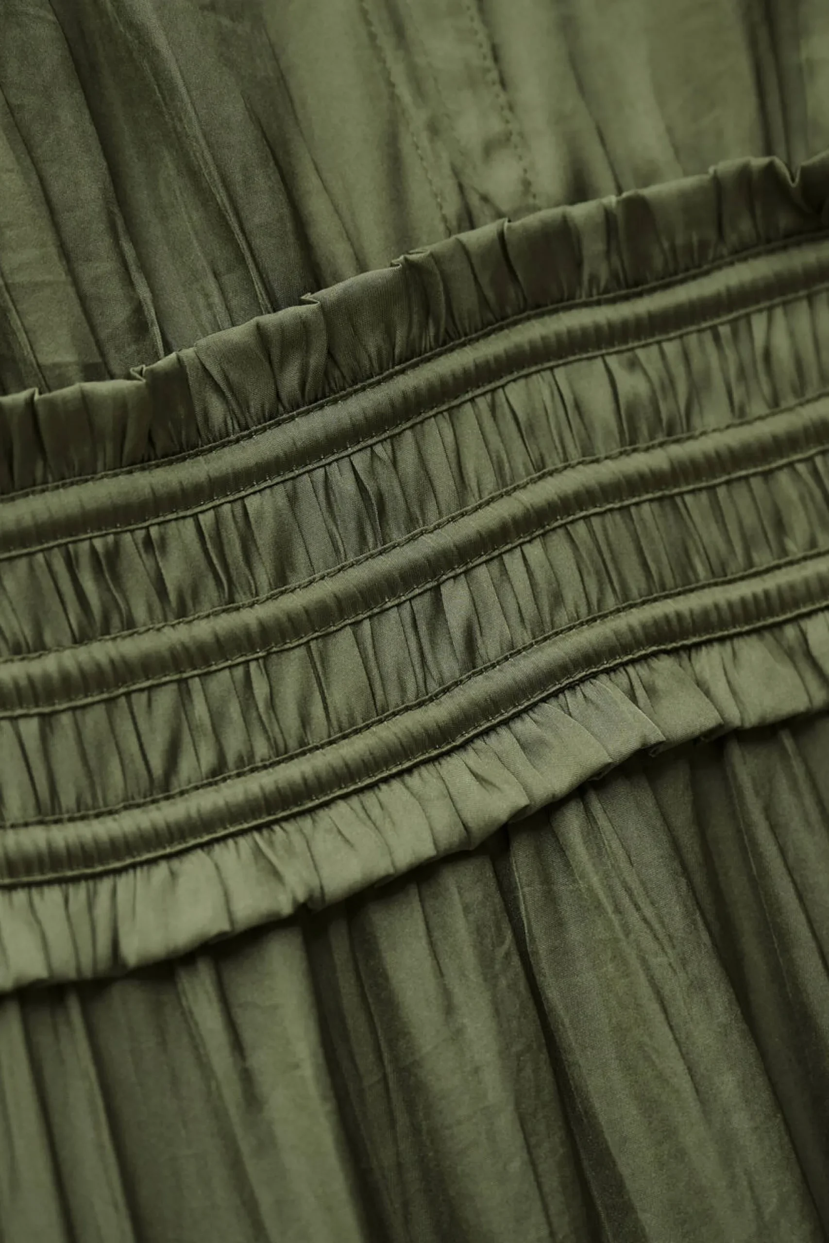 CLELI robe courte froncée