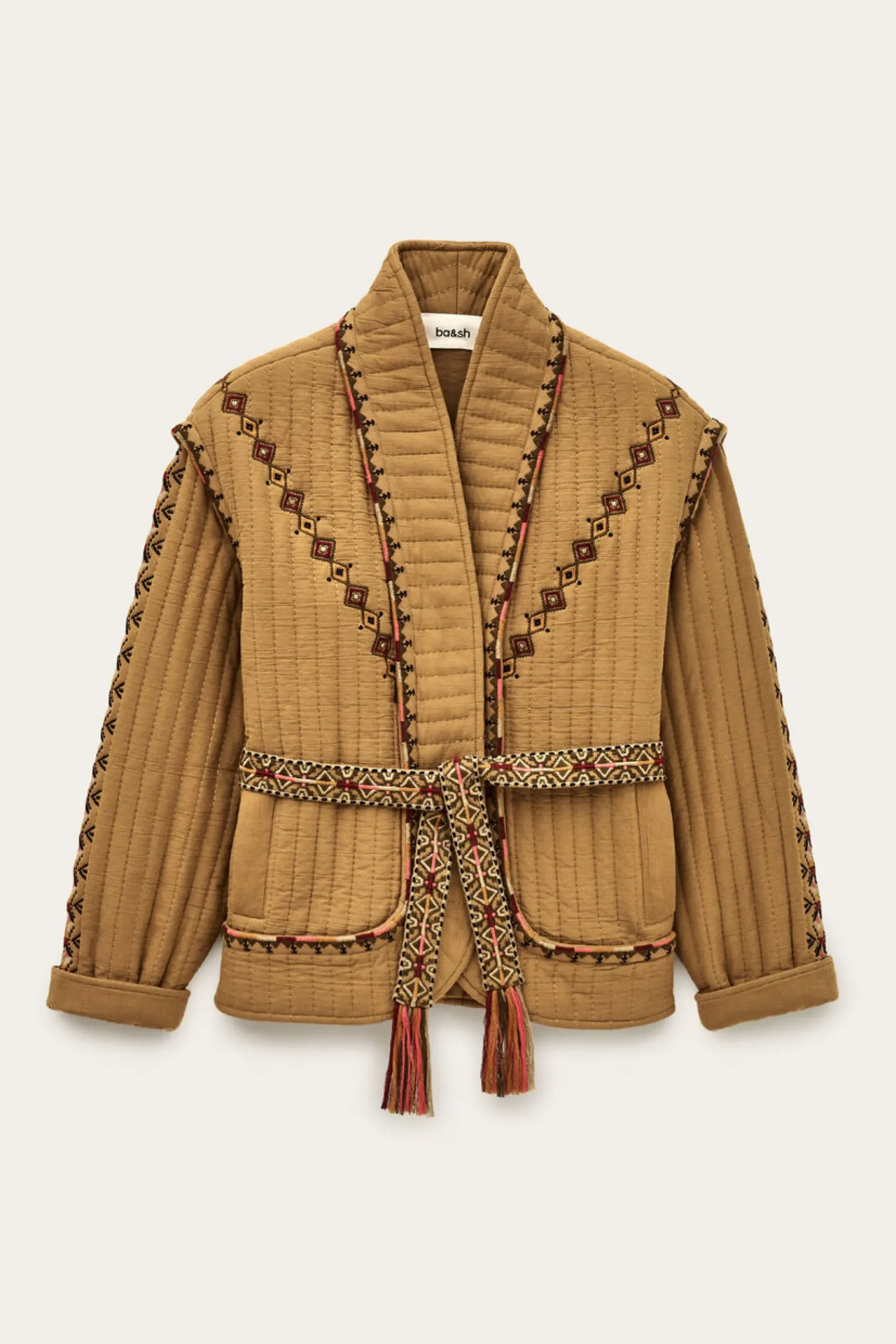 COCOON veste matelassée brodée