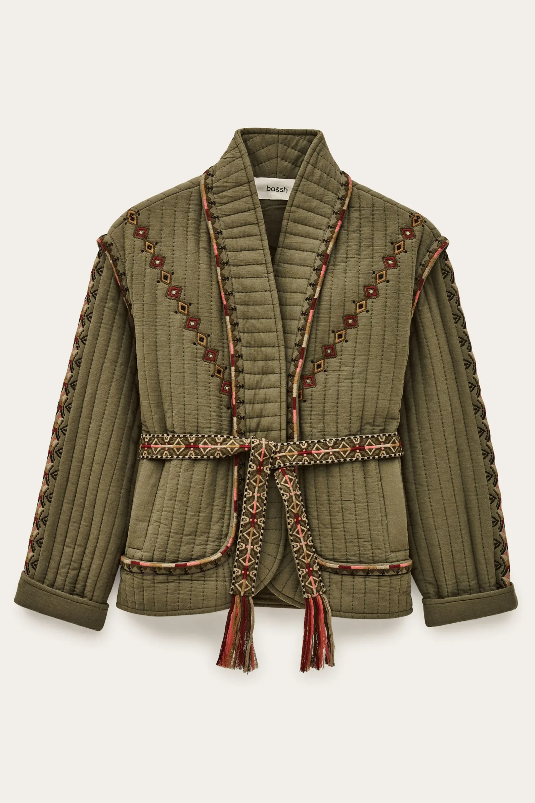 COCOON veste matelassée brodée
