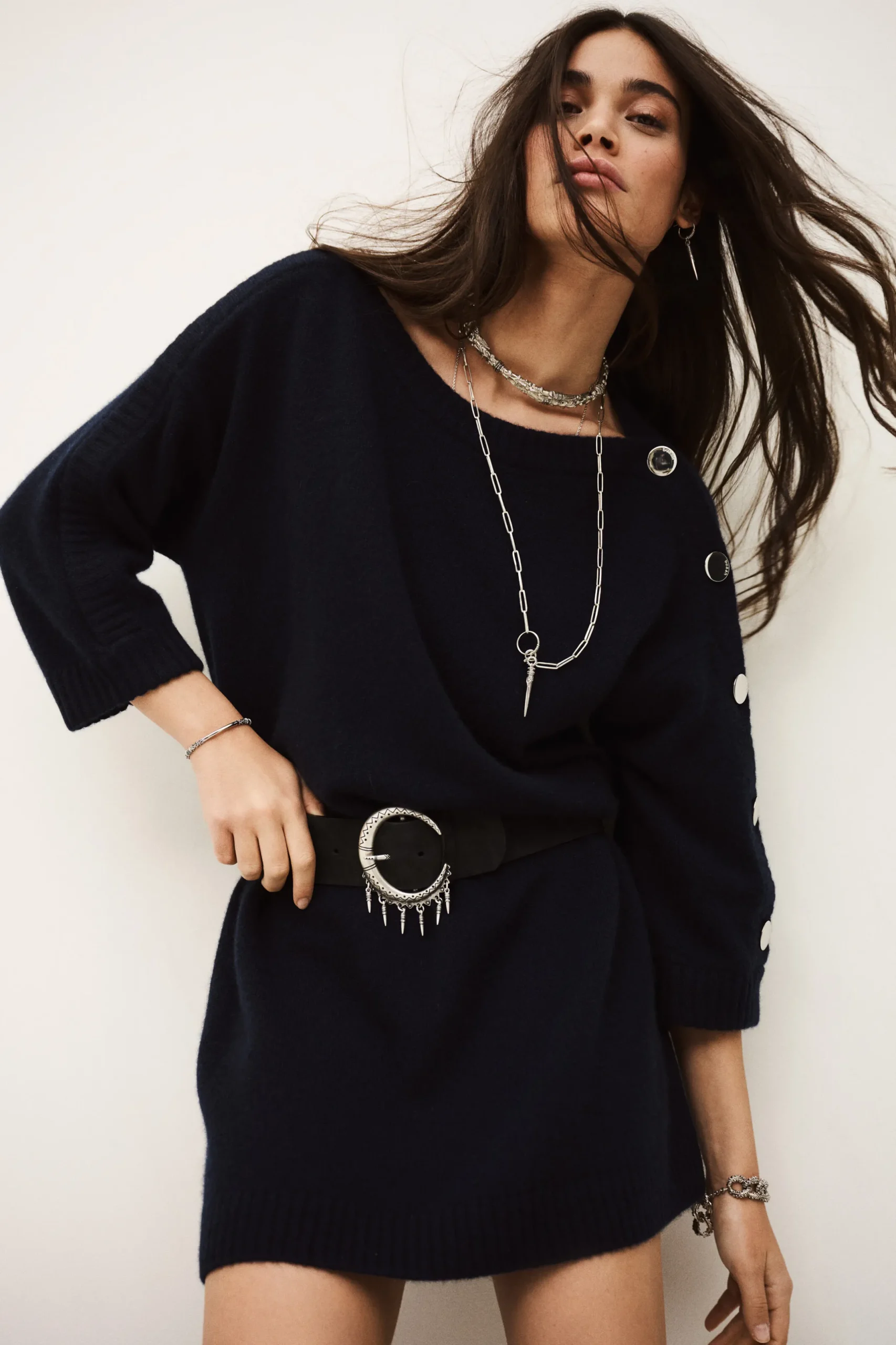 COLEEN robe pull cachemire
