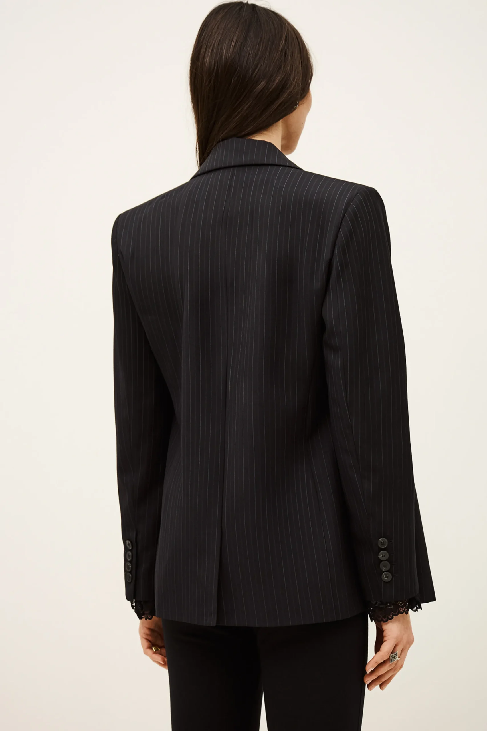 COLINE veste tailleur rayures