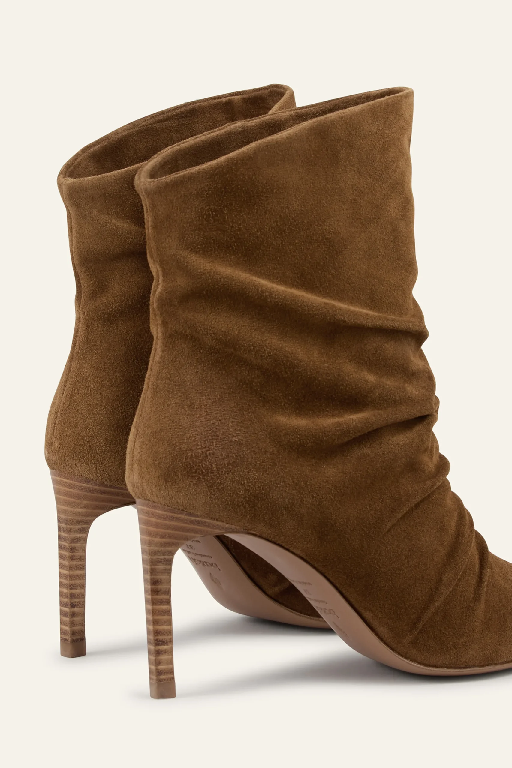 COLIVIA bottines talons daim