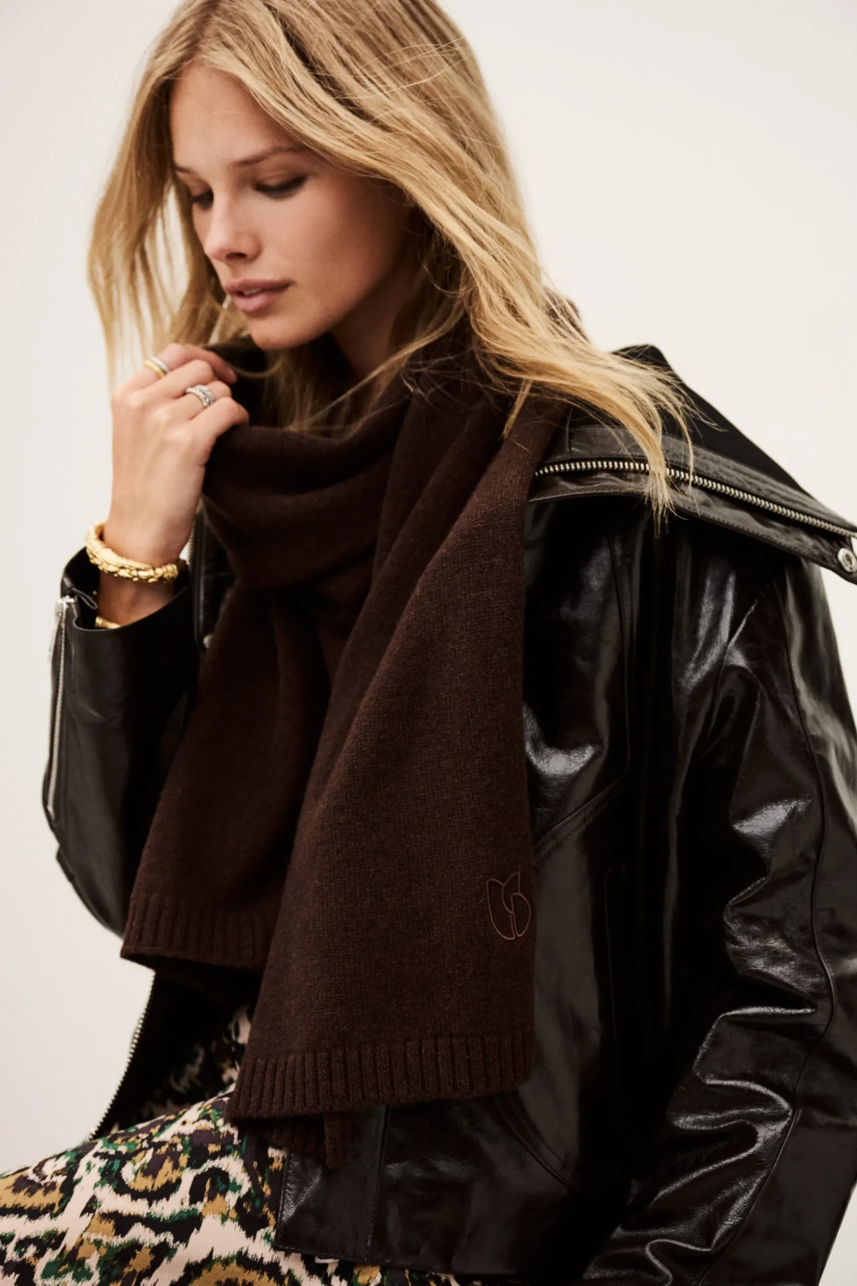 COMIE écharpe rectangulaire
