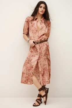 CORMA robe chemise midi