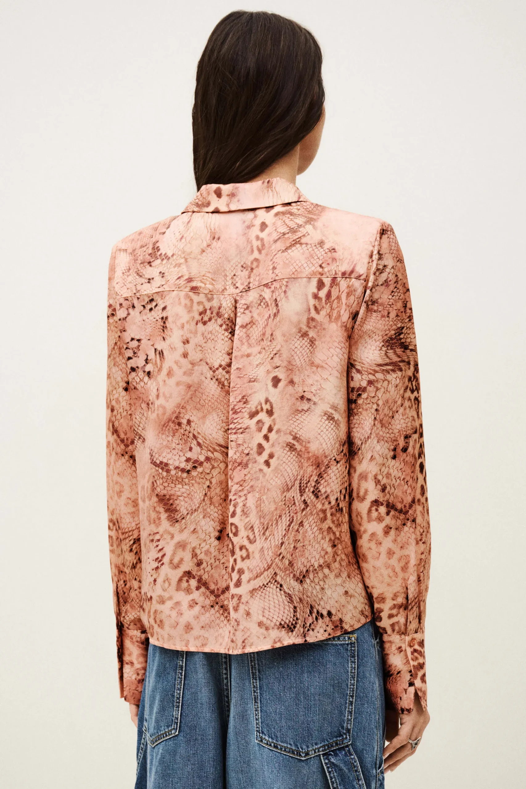 CORNELIA chemise épaulée imprimée