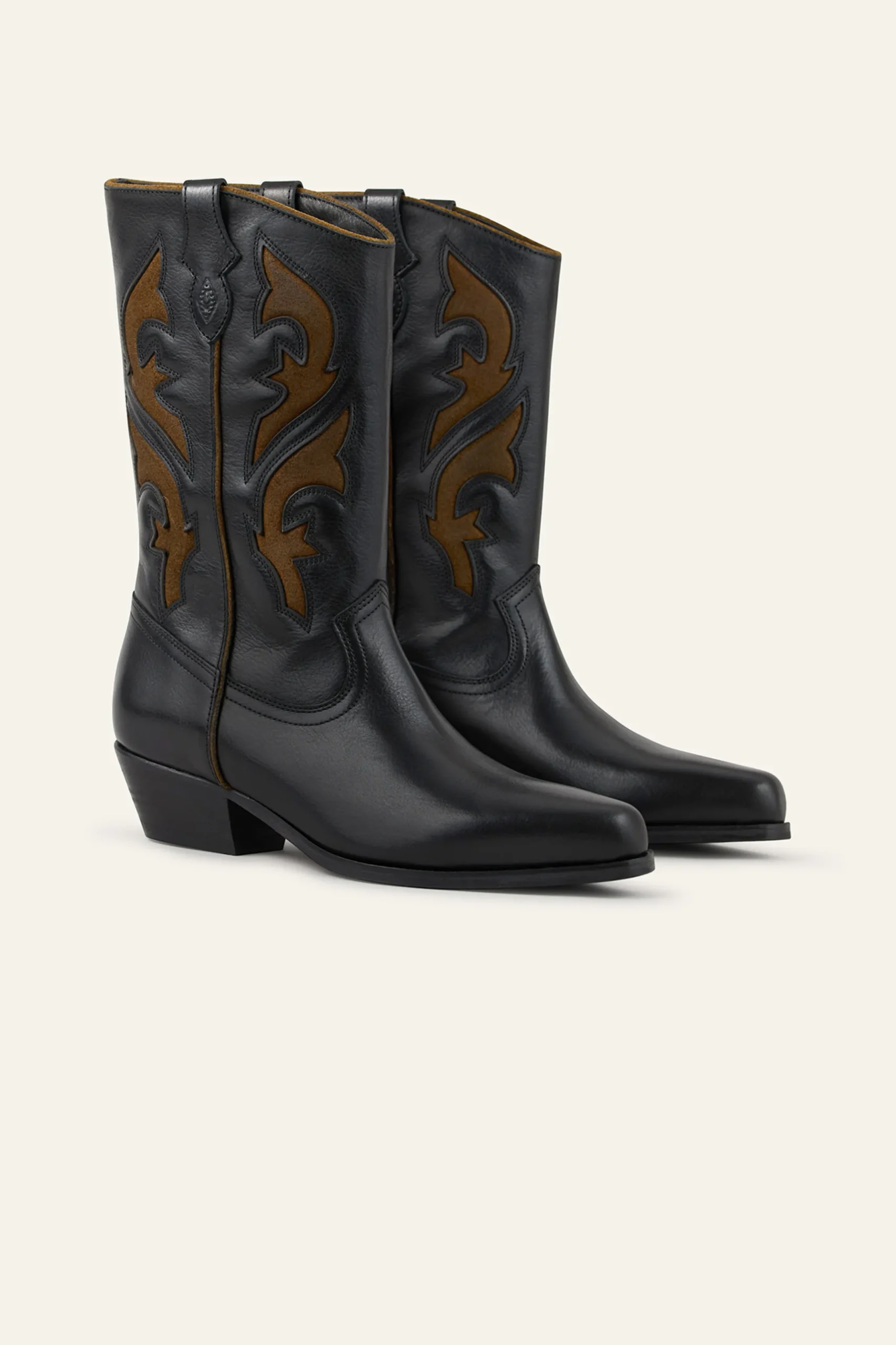 CURTIS bottes santiags cuir