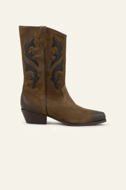CURTIS bottines daim