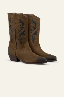 CURTIS bottines daim