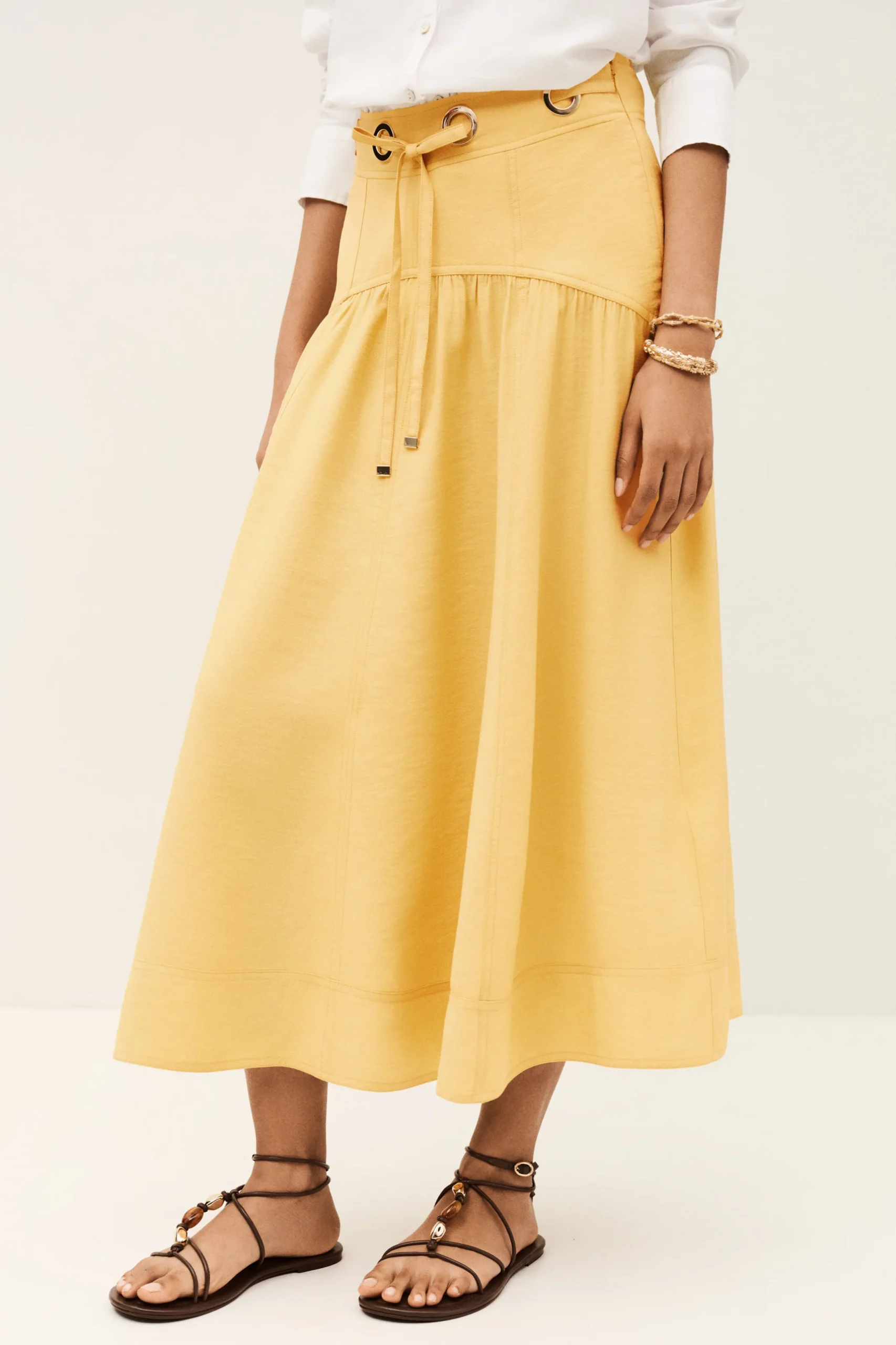 DONIA jupe midi
