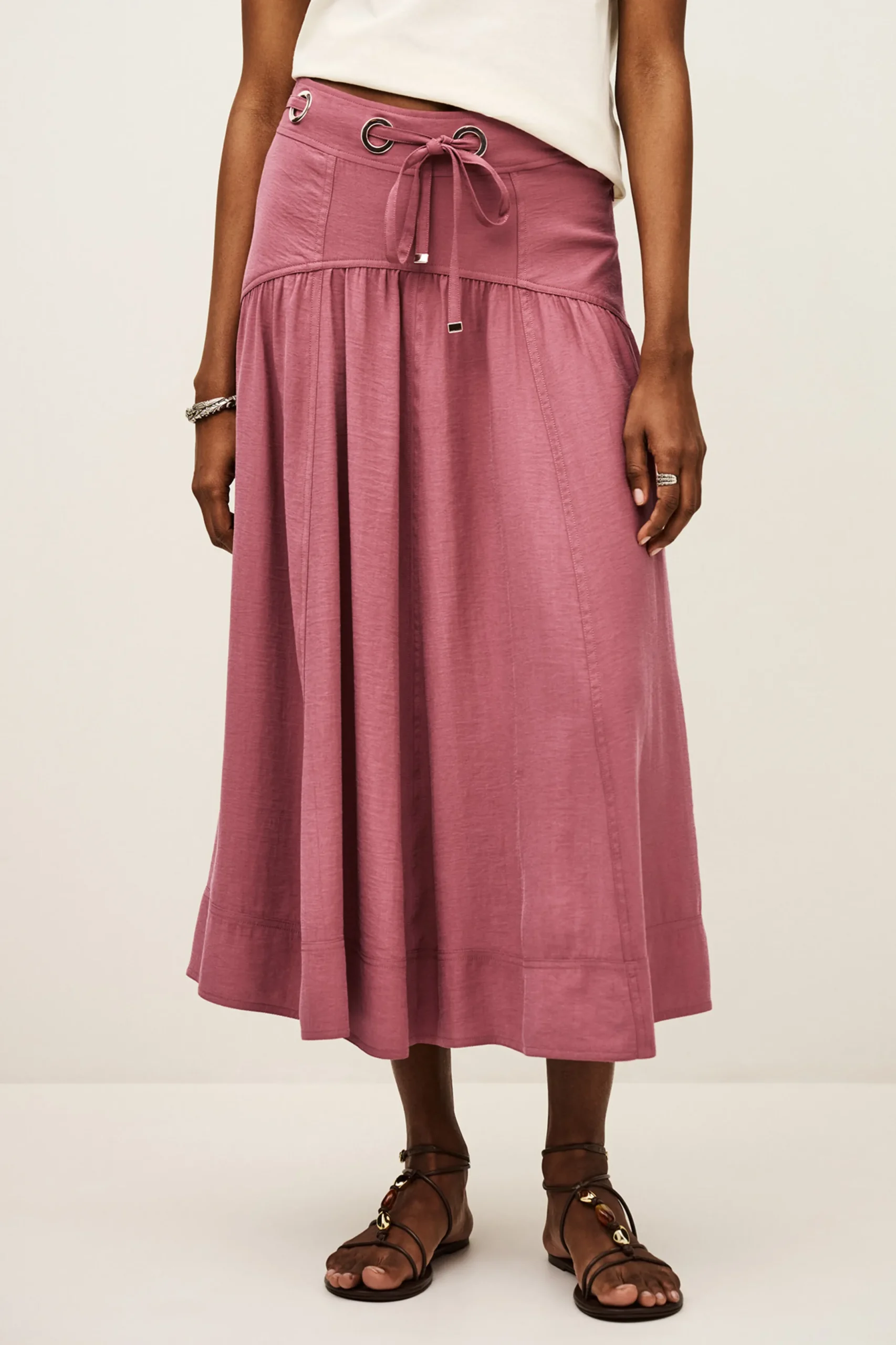 DONIA jupe midi