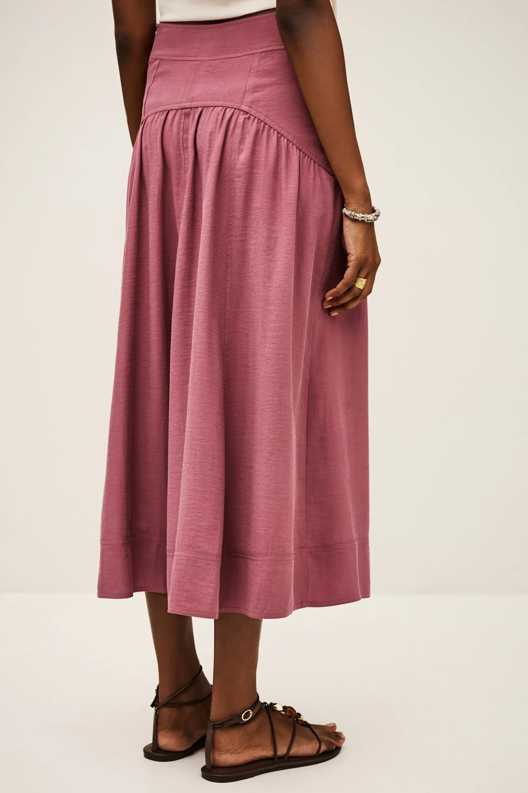 DONIA jupe midi